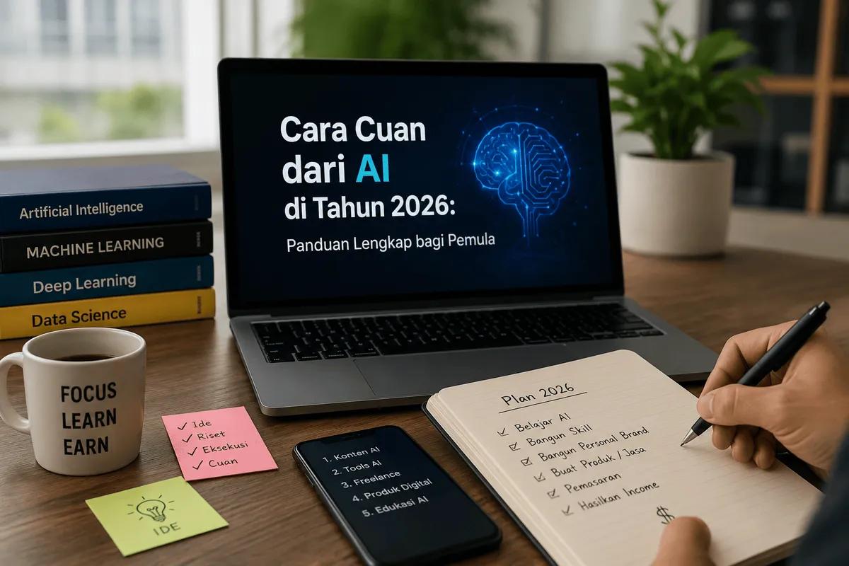Cara Cuan dari AI : Panduan Lengkap bagi Pemula