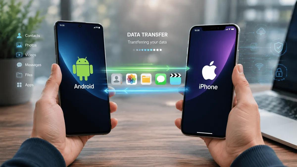 Cara Transfer File Android ke iPhone