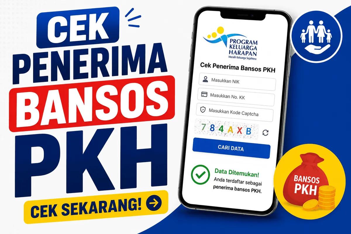 cek penerima bansos pkh