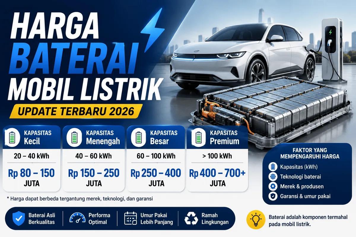 Dinamika Harga Baterai Mobil Listrik