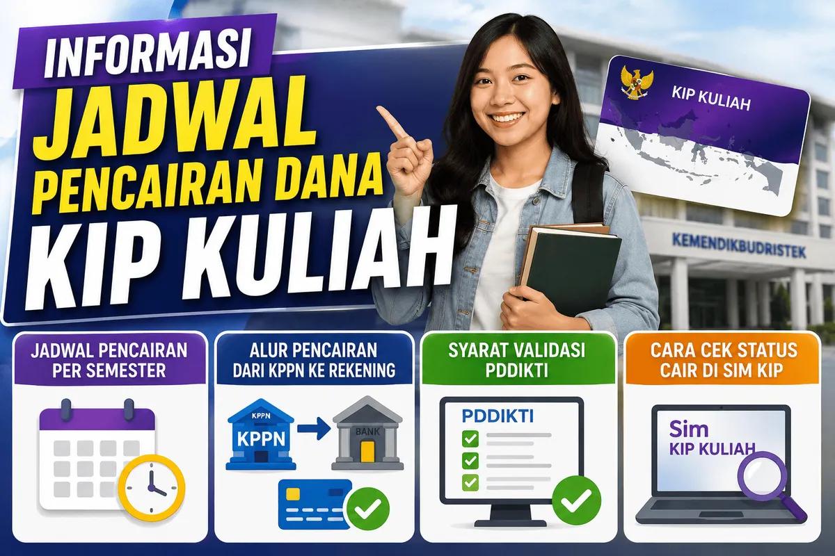 Panduan Lengkap Pencairan Dana KIP Kuliah dan Cara Cek Progresnya