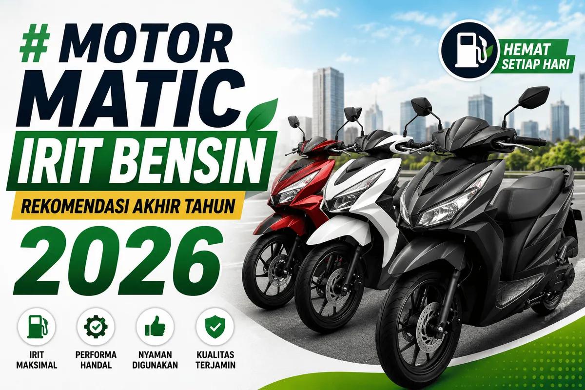 Rekomendasi Motor Matic Irit Bensin