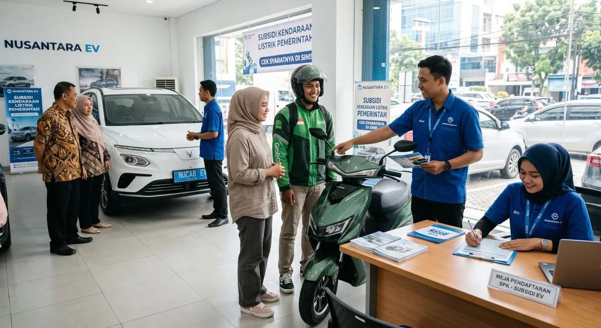 Subsidi Kendaraan Listrik: Syarat Penerima, Kriteria NIK, dan Cara Cek Kelayakan